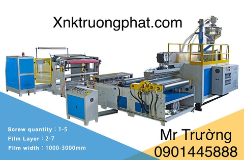 Máy làm màng xốp khí 2-7 lớp bọc hàng chống sốc