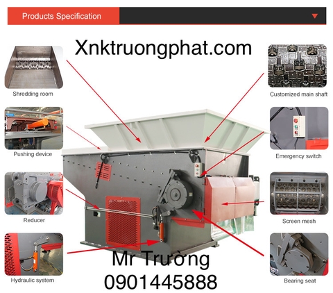 Hệ thống băm thu hồi nhựa cứng