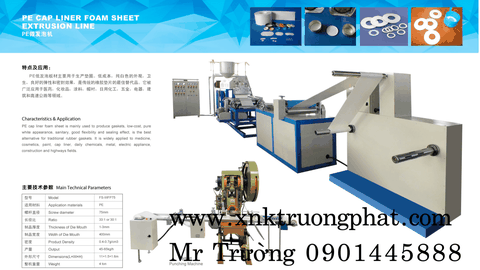 máy làm đệm seal epe