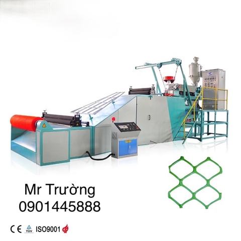 Máy đùn lưới nhựa Pe đă năng