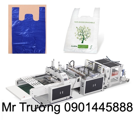 Máy cắt hàn túi HDPE LDP tự hủy tốc độ cao