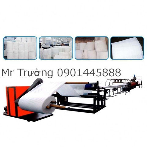 Mút xốp PE FOAM là nguyên liệu gì, máy làm mút xốp foam epe có đắt không ?