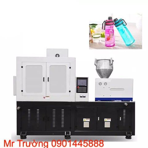 Máy ép thổi PC kiểu đứng đơn cấp 2 cavity 