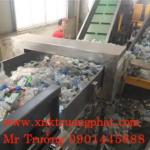 Hệ thống băm rửa chai PET