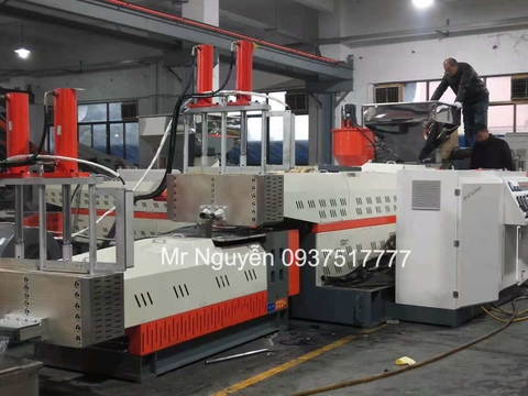 Máy tạo hạt nhựa PVC ABS PP PE