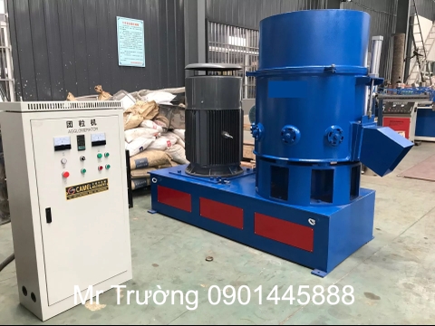 Máy vo viên màng nhựa PE,PP mỏng