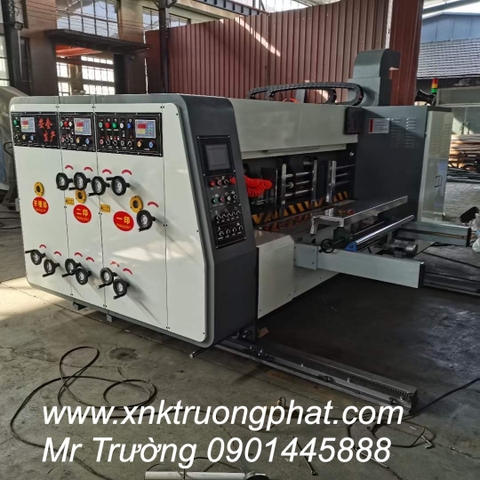 Máy in  flexo  2 màu bổ chạp tự động