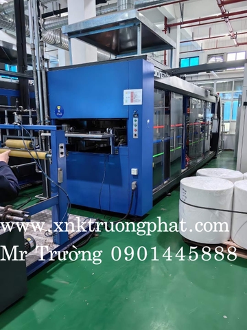 máy hút định hình liên hoàn 3 trạm vận hành ổn định