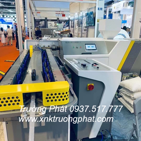 Máy đùn ống gen ruột gà chi phí ngon bổ rẻ Trường Phát