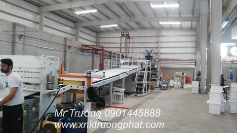 Máy đùn tấm nhựa HIPS ABS ngon bổ rẻ