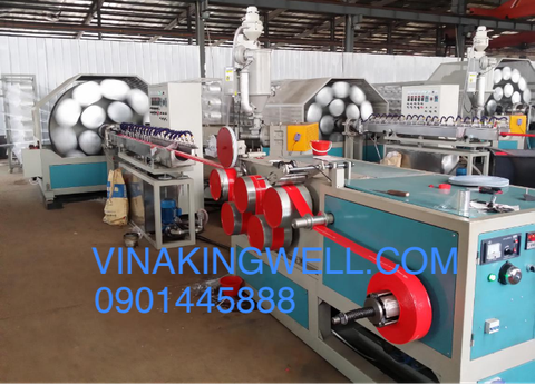 MÁY ĐÙN ỐNG BẠT CỐT DÙ PVC