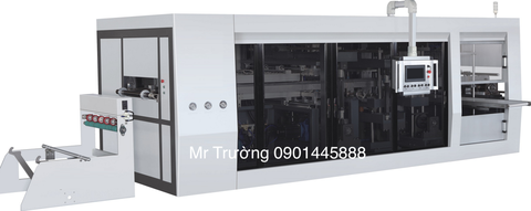 Máy hút nhựa định hình 4 trạm tự động