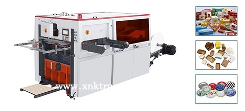 Máy bế cuộn giấy tự động