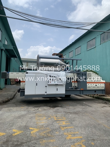 Bàn giao cho khác hàng Bắc Ninh máy tạo hạt nhựa tái sinh pp pe abs mảnh model 150