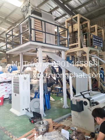 lắp đặt chuyển giao máy thổi màng Pe, thổi túi chợ khổ