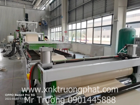 Công nghệ cán MÀNG NHỰA PP, PS chất lượng cao, sản lượng khủng