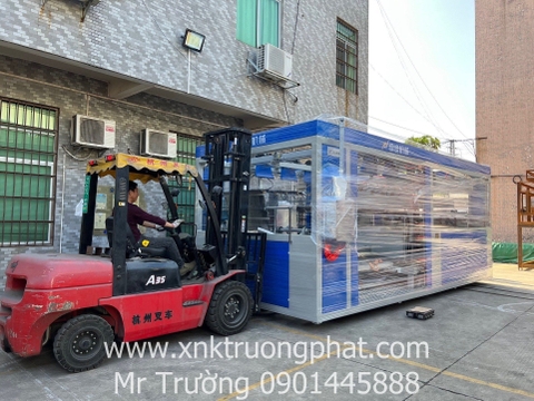 Máy hút định hình tấm nhựa dày motor servo tự động