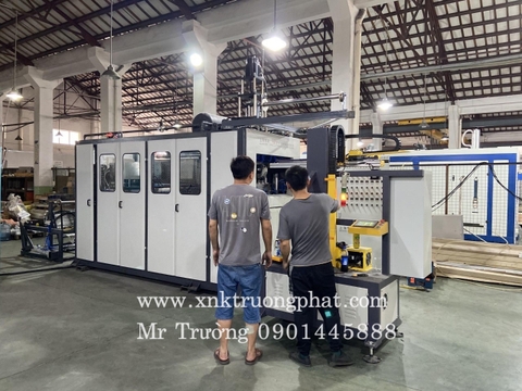 Máy làm cốc nhựa 750 motor servo mới nhất 2023