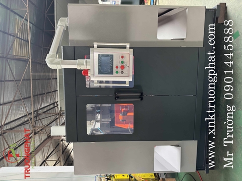Máy thổi nhựa HDPE PP trục 80 full thuỷ lực