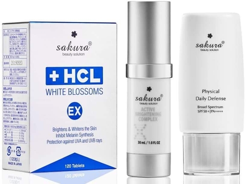 BỘ TRỊ NÁM DA CHUYÊN SÂU SAKURA NHẬT BẢN