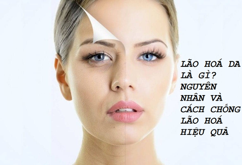 LÃO HOÁ DA LÀ GÌ? NGUYÊN NHÂN VÀ CÁCH CHỐNG LÃO HOÁ DA HIỆU QUẢ