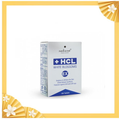 Viên uống trị nám nội tiết HCL White Blossoms EX EX 120 viên/ hộp