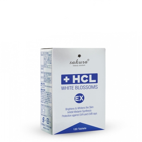 Viên uống trị nám nội tiết HCL White Blossoms EX EX 120 viên/ hộp