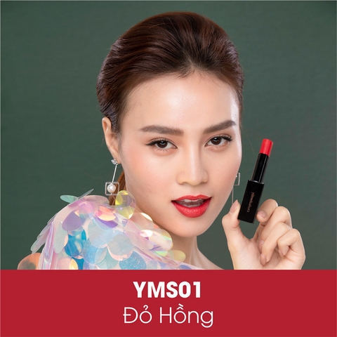 Son Dưỡng Collagen YMS01 - Ladybug Red - Đỏ hồng