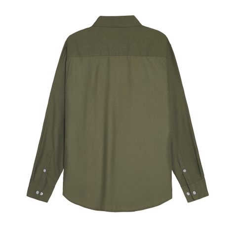 ESSENTIAL SHIRT/Moss Green