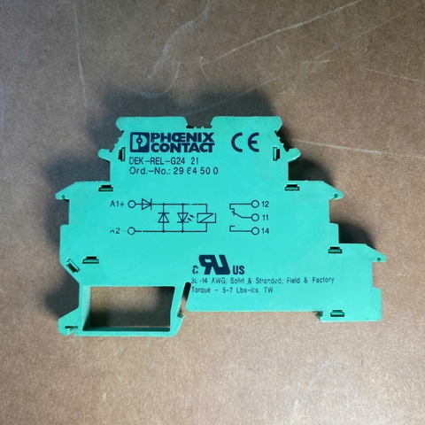Relay Phoenix Contact 24VDC DEK-REL-G24/21 6A