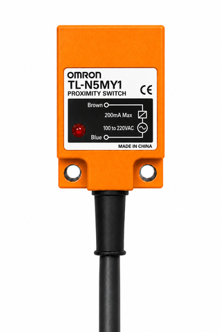 Cảm biến tiệm cận Omron TL-N5MY1, khoảng cách phát hiện 5mm, AC 2 dây