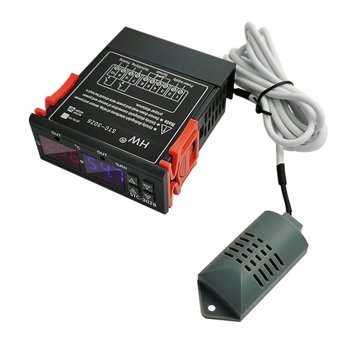 Bộ điều khiển nhiệt độ độ ẩm STC-3028