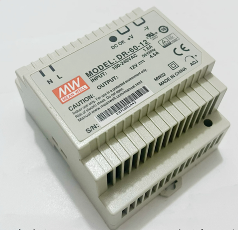 Bộ nguồn DIN Rail Meanwell DR-60-12