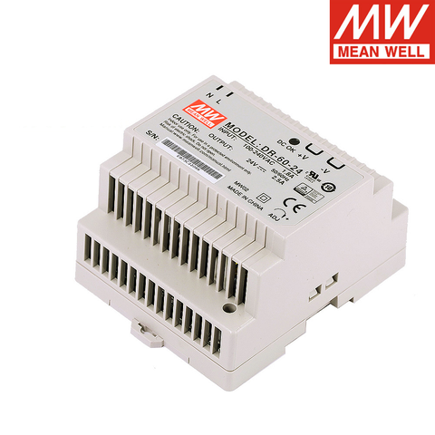 Bộ nguồn DIN Rail Meanwell DR-60-24