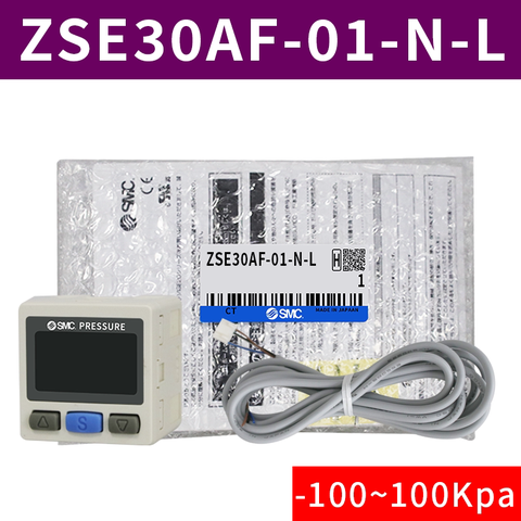 Công tắc áp suất kỹ thuật số SMC ZSE30AF-01-N-L -100~100kPa
