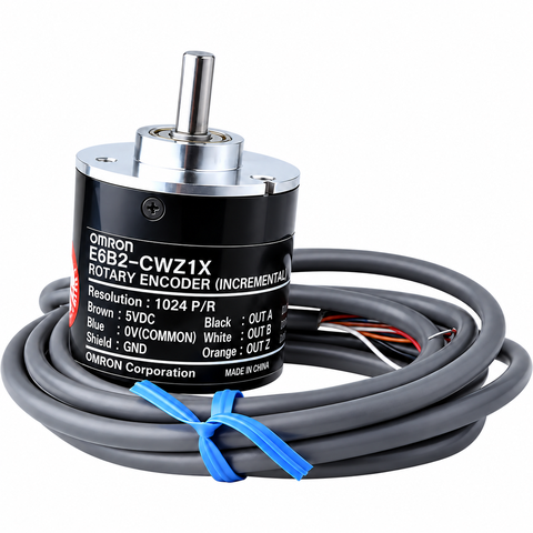 Encoder vòng quay OMRON E6B2-CWZ1X 1024P/R 5VDC, ngõ ra Line Driver