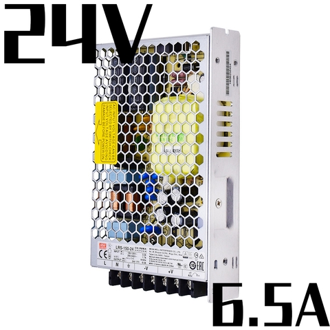 Meanwell LRS-150-24 Nguồn DC (24V 6.5A 150W)