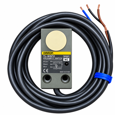 Cảm biến tiệm cận Omron TL-W5F2 5mm PNP NC 12–24VDC