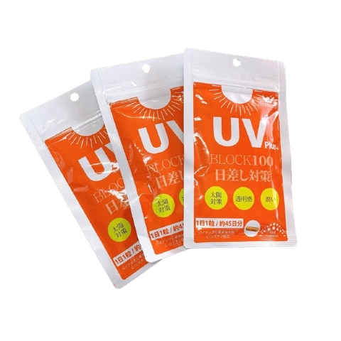Viên uống chống nắng UV Plus Block 100 Nhật Bản