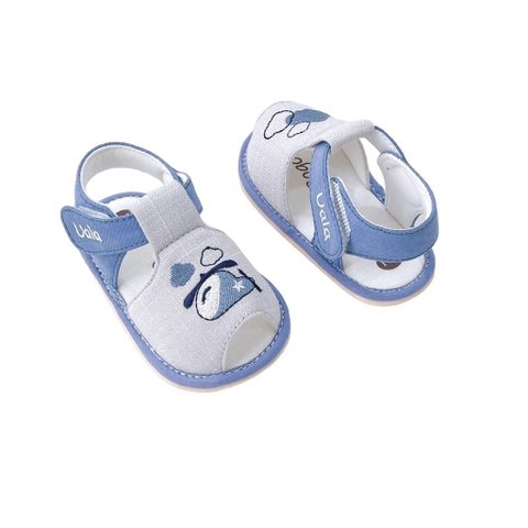 Dép tập đi hình máy bay xanh Uala rogo