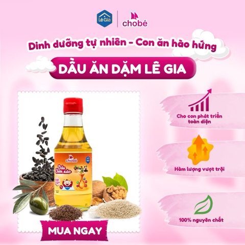 Dầu chiên xào Lê Gia 200ml