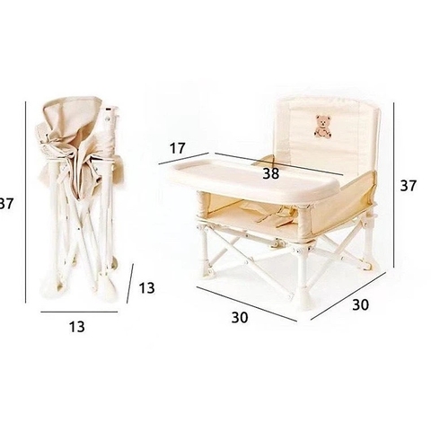 Ghế ăn dặm gấp gọn Hoo Booster