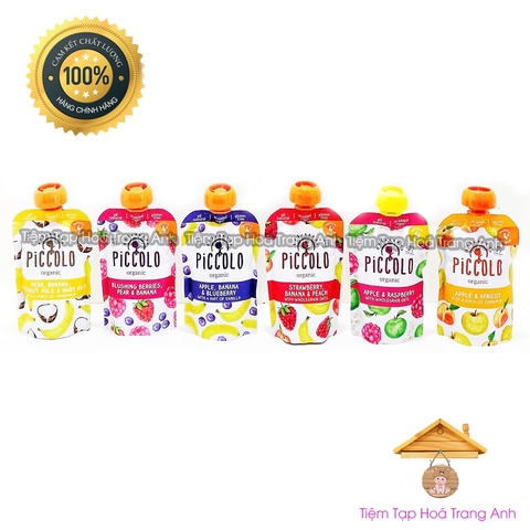 Hoa quả nghiền Piccolo organic cho bé