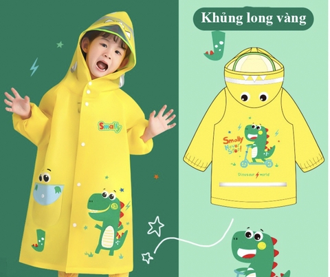 Áo mưa Smally cao cấp cho bé