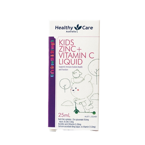 Siro bổ sung ZinC + Vitamin C Healthy Care (12 tháng+)