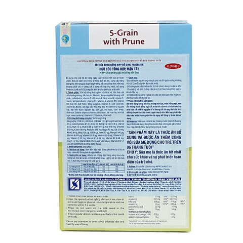 Bột ăn dặm Hipp vị Mận (6 tháng+)