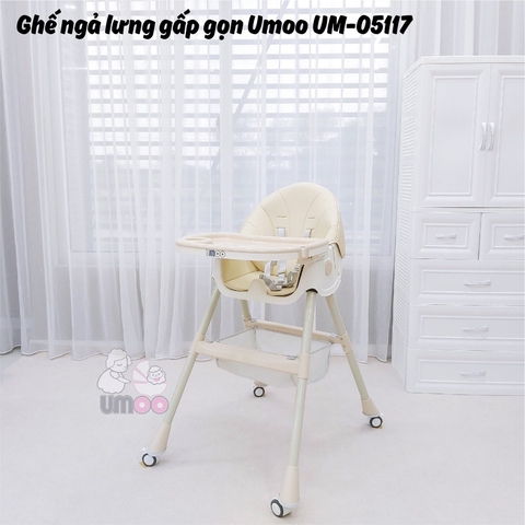 Ghế ăn dặm gấp gọn Umoo UM-05117