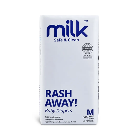 Bỉm thuần chay Milk Safe & Clean nội địa Malaysia