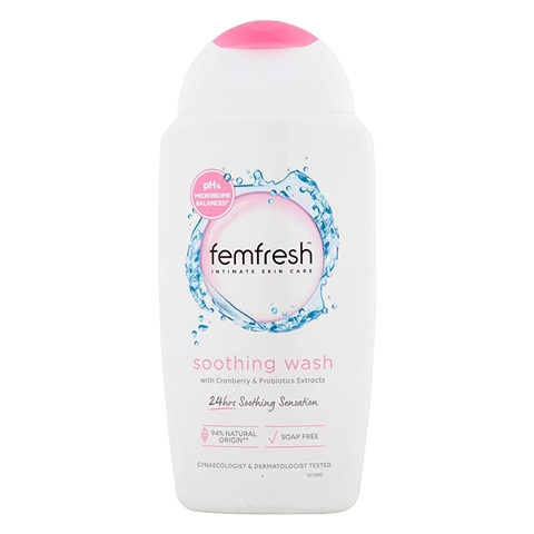 DDVS Femfresh Soothing Wash 250ml Anh Quốc