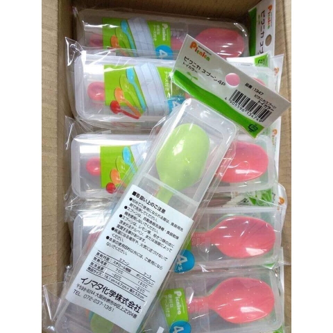 Thìa - dĩa ăn dặm Picnica Nhật cho bé